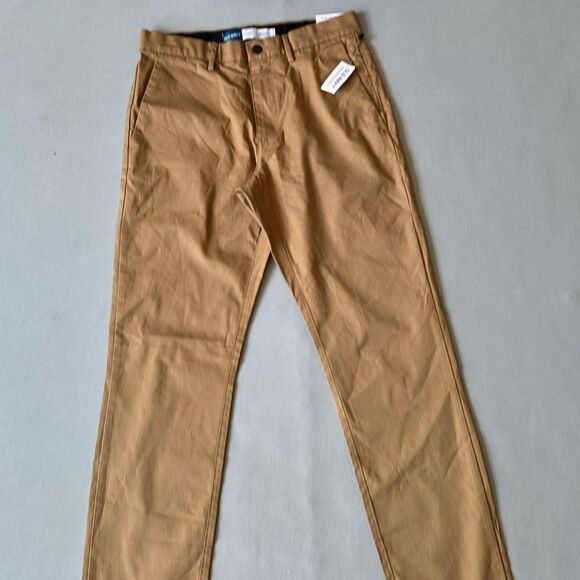 5 for $40 NWT Old Navy pants Man Size 30x32 Beige - Picture 3 of 10